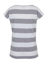 Sam 73 Bílo-šedé dámské pruhované tričko SAM 73 Elspeth