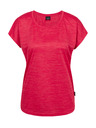 Sam 73 Tmavě růžové dámské žíhané tričko SAM 73 Naska
