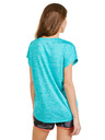 Sam 73 Tyrkysové dámské žíhané tričko SAM 73 Naska