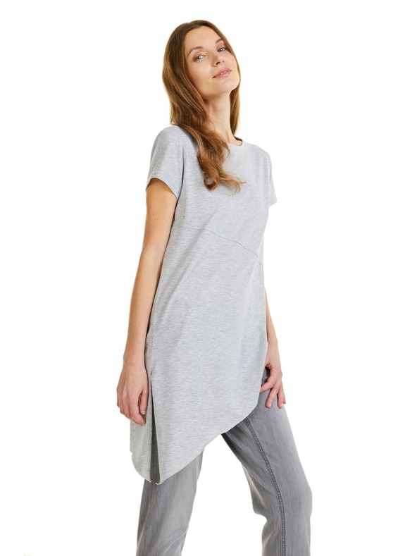 Sam 73 Světle šedé dámské tričko SAM 73 Doreen