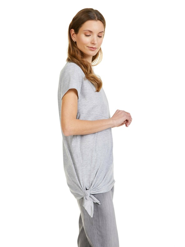 Sam 73 Světle šedé dámské tričko SAM 73 Doreen