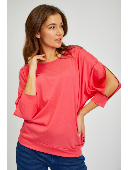 Sam 73 Tmavě růžové dámské tričko SAM 73 Vivian