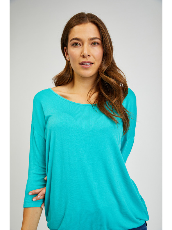 Sam 73 Tyrkysové dámské tričko SAM 73 Cladys