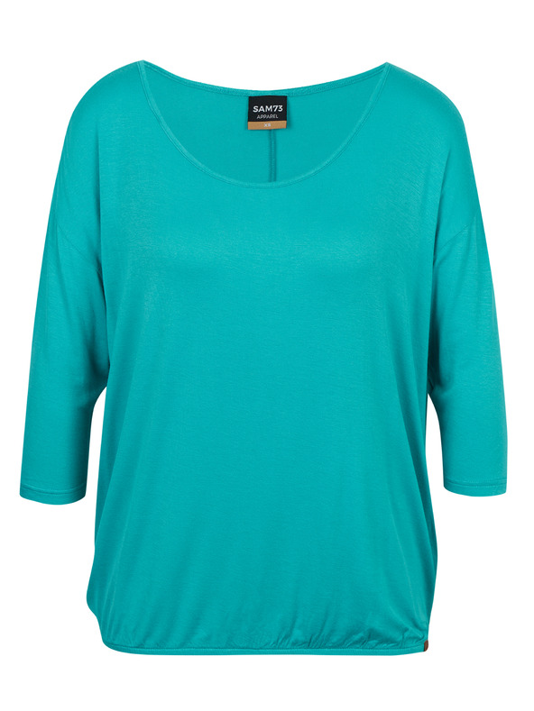 Sam 73 Tyrkysové dámské tričko SAM 73 Cladys