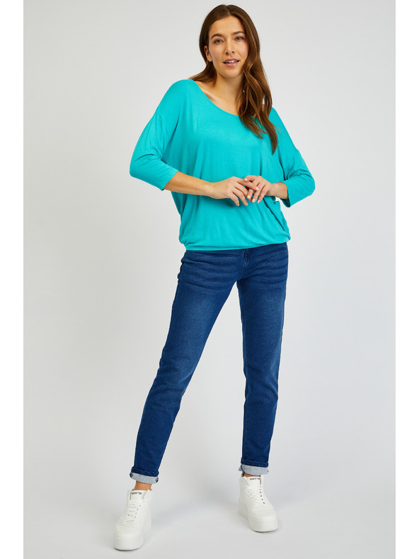 Sam 73 Tyrkysové dámské tričko SAM 73 Cladys