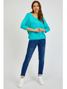Sam 73 Tyrkysové dámské tričko SAM 73 Cladys