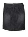 Sam 73 Tmavě šedá dámská džínová sukně SAM 73 Malvina