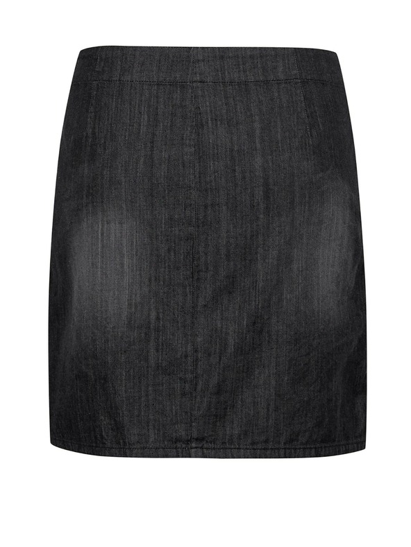 Sam 73 Tmavě šedá dámská džínová sukně SAM 73 Malvina