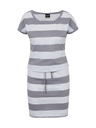 Sam 73 Bílo-šedé dámské pruhované krátké šaty SAM 73 Matilda