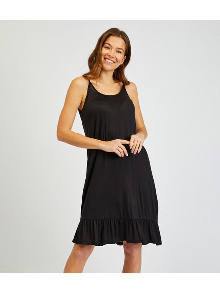 Sam 73 Černé dámské šaty na ramínka SAM 73 Alla