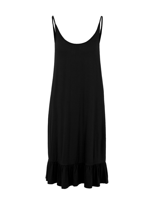 Sam 73 Černé dámské šaty na ramínka SAM 73 Alla