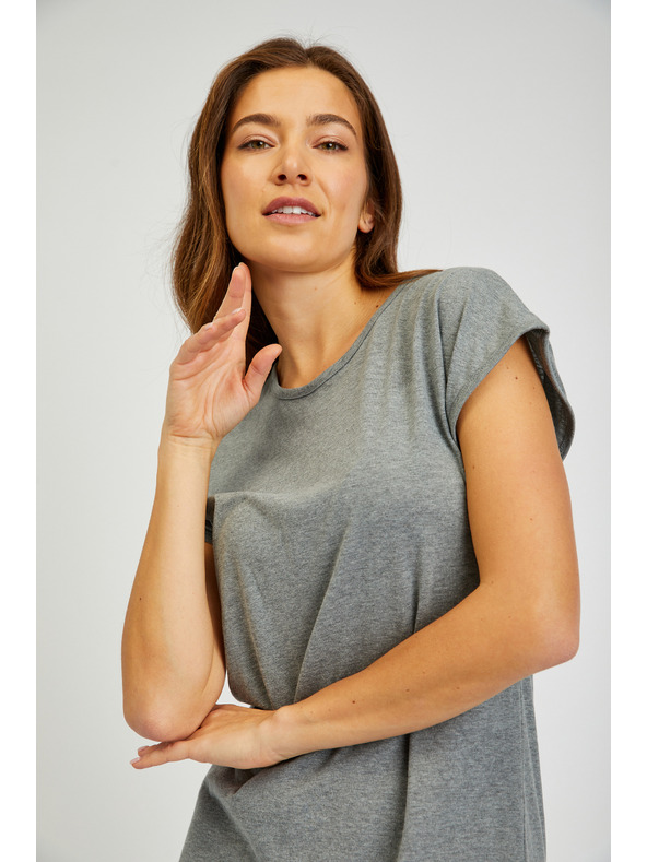 Sam 73 Šedé dámské basic šaty SAM 73 Jeanne