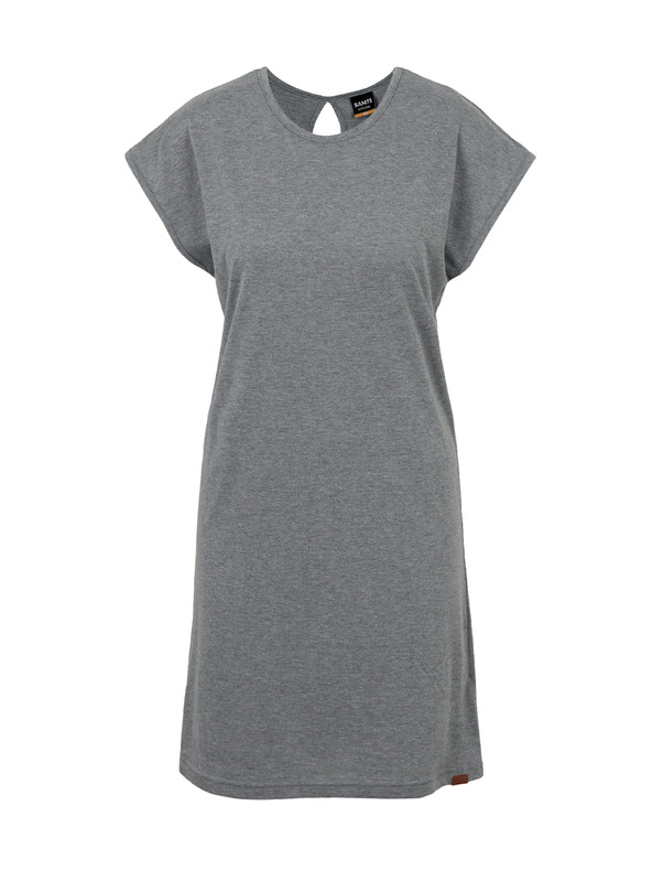 Sam 73 Šedé dámské basic šaty SAM 73 Jeanne