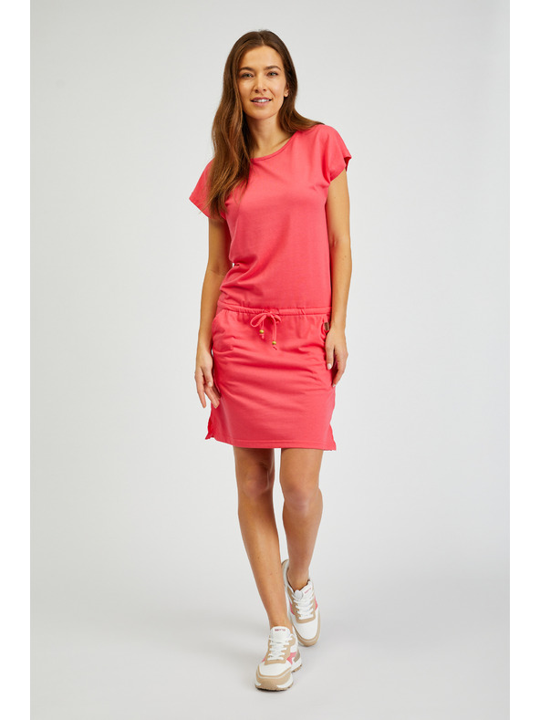 Sam 73 Tmavě růžové dámské šaty SAM 73 Aurelie