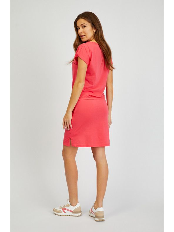 Sam 73 Tmavě růžové dámské šaty SAM 73 Aurelie