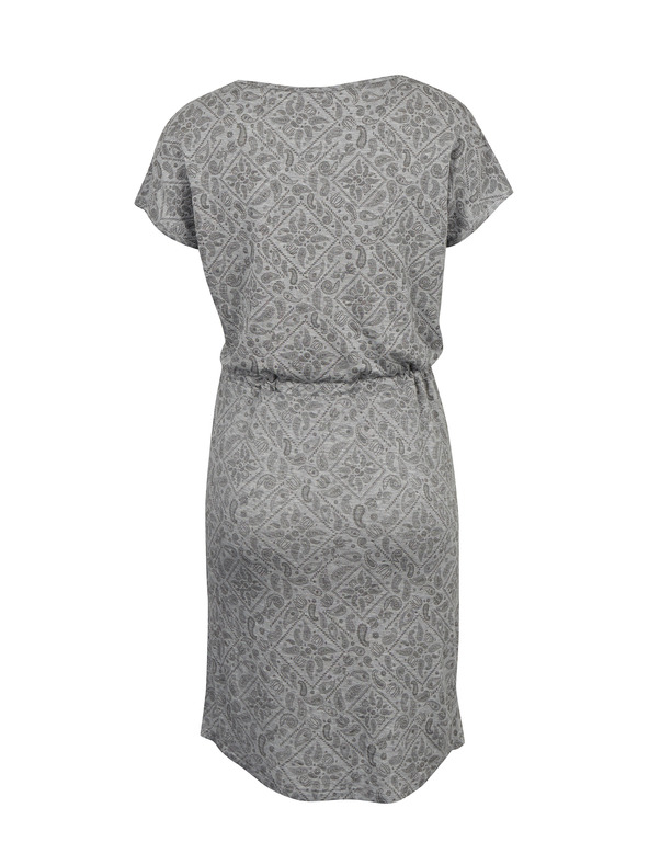 Sam 73 Světle šedé dámské vzorované šaty SAM 73 Odette
