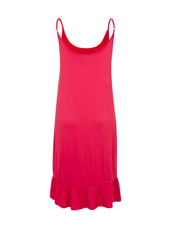 Sam 73 Tmavě růžové dámské šaty na ramínka SAM 73 Alla