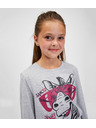 Sam 73 Šedé holčičí tričko SAM 73 Agnes