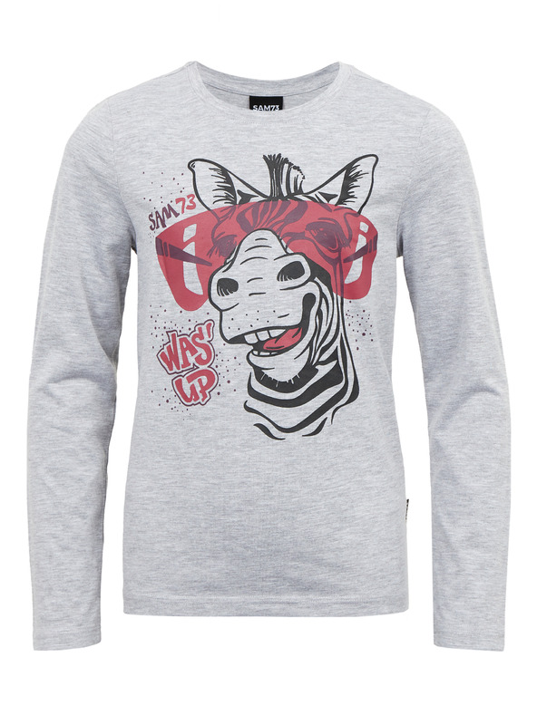 Sam 73 Šedé holčičí tričko SAM 73 Agnes