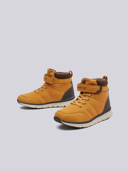 Sam 73 Hnědé klučičí zimní kotníkové boty SAM 73 Askell