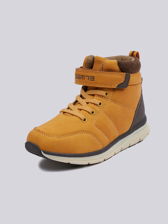 Sam 73 Hnědé klučičí zimní kotníkové boty SAM 73 Askell