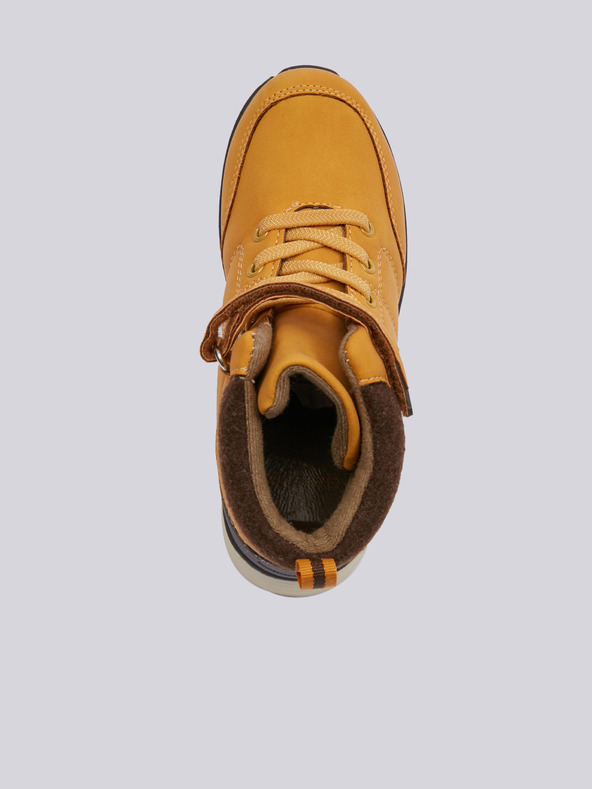 Sam 73 Hnědé klučičí zimní kotníkové boty SAM 73 Askell