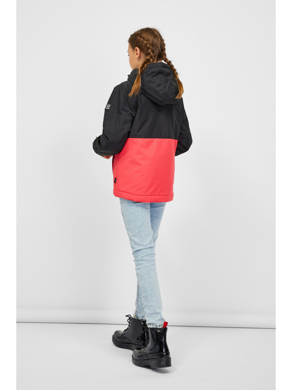 Sam 73 Korálovo-černá dětská bunda SAM 73 Kimia