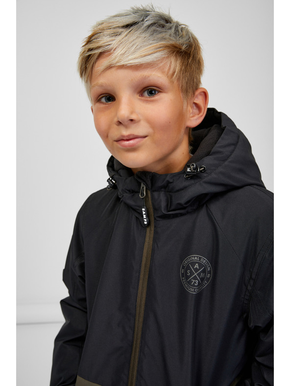 Sam 73 Khaki-černá dětská bunda SAM 73 Kimia