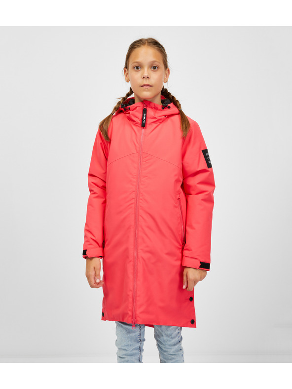 Sam 73 Růžová holčičí parka s kapucí SAM 73 Xolis