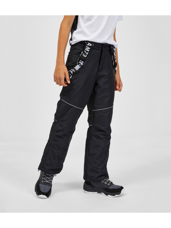 Sam 73 Černé dětské kalhoty s kšandami SAM 73 Casia