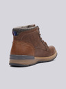 Sam 73 Hnědé pánské zimní kotníkové boty SAM 73 Busbyr