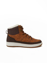 Sam 73 Hnědé zateplené kotníkové tenisky v semišové úpravě SAM 73 Fafter