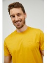 Sam 73 Hořčicové pánské tričko SAM 73 Sepot