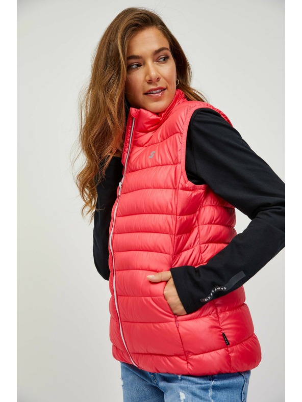 Sam 73 Korálová dámská prošívaná vesta SAM 73 Farai