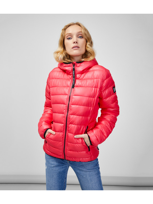 Sam 73 Korálová dámská prošívaná bunda SAM 73 Futsa