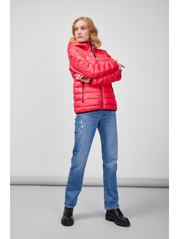 Sam 73 Korálová dámská prošívaná bunda SAM 73 Futsa