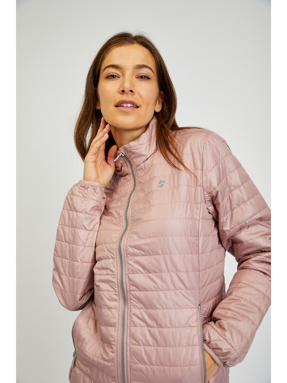 Sam 73 Starorůžová dámská prošívaná bunda SAM 73 Jaasi