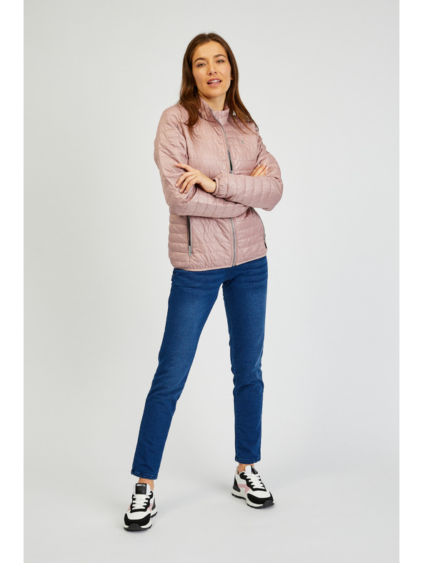 Sam 73 Starorůžová dámská prošívaná bunda SAM 73 Jaasi