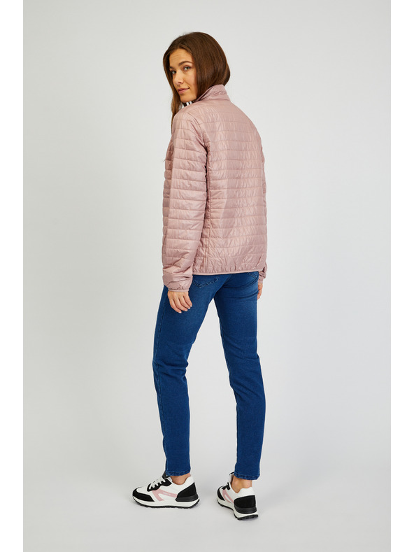 Sam 73 Starorůžová dámská prošívaná bunda SAM 73 Jaasi