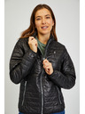 Sam 73 Černá dámská prošívaná bunda SAM 73 Jaasi