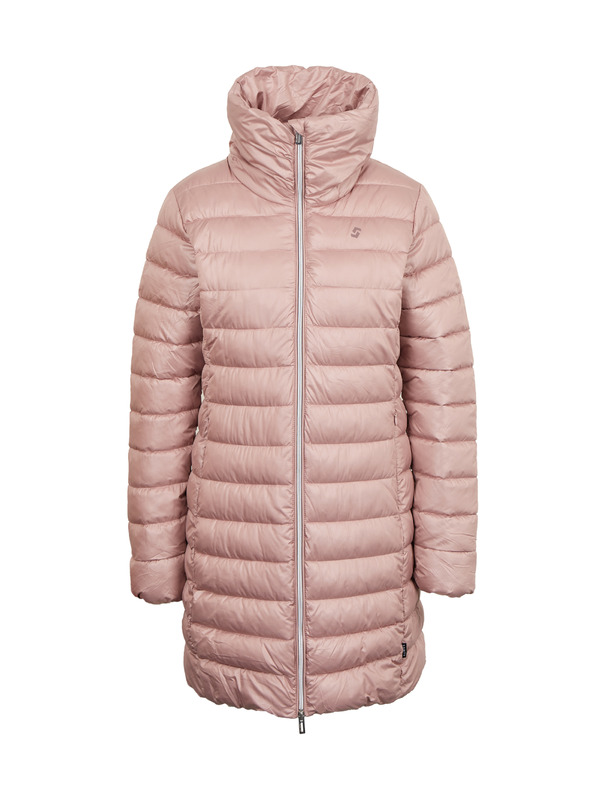 Sam 73 Světle růžový dámský prošívaný kabát SAM 73 Taona