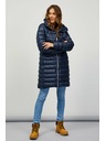 Sam 73 Tmavě modrý dámský prošívaný kabát SAM 73 Taona