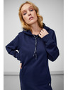 Sam 73 Tmavě modrá dámská mikina s kapucí SAM 73 Enna