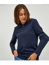 Sam 73 Tmavě modré dámské tričko s dlouhým rukávem SAM 73 Naivara