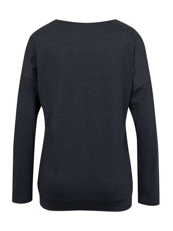 Sam 73 Černé dámské basic tričko s dlouhým rukávem SAM 73 Azuka