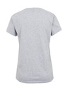 Sam 73 Světle šedé dámské žíhané tričko SAM 73 Lumiel