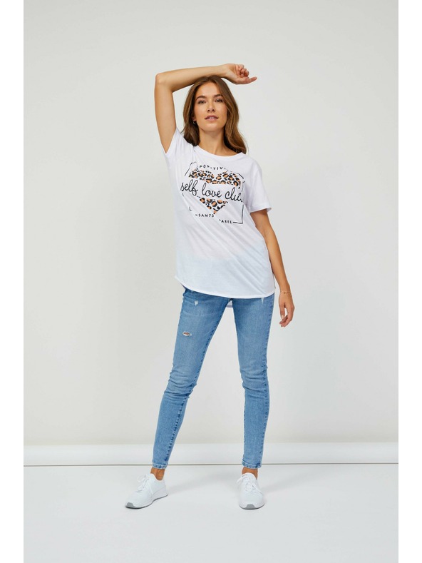 Sam 73 Bílé dámské tričko SAM 73 Inathi