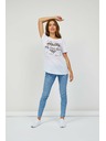 Sam 73 Bílé dámské tričko SAM 73 Inathi