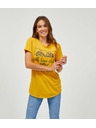 Sam 73 Hořčicové dámské tričko SAM 73 Inathi