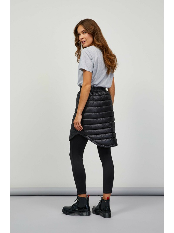 Sam 73 Černá dámská prošívaná sukně SAM 73 Colilo